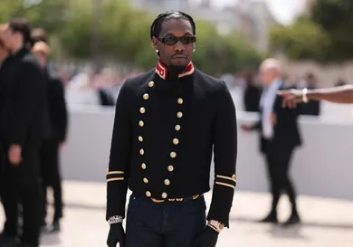 Street Style - Paris Fashion Week - Menswear Spring/Summer 2024 : Day Four