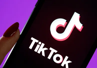 Tik Tok media App Illustration