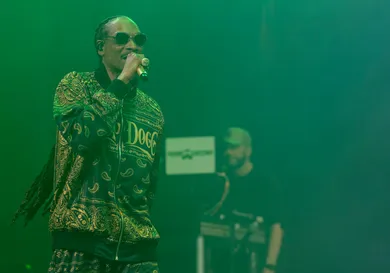 Snoop Dogg And Wiz Khalifa Perform At Rogers Arena