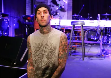 Travis Barker's "Give The Drummer Some" Press Day