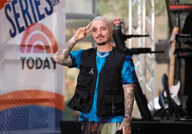 J Balvin Performs On NBC's "Today"