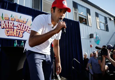 Presidential Hopefuls Make The Rounds At The Iowa State Fair