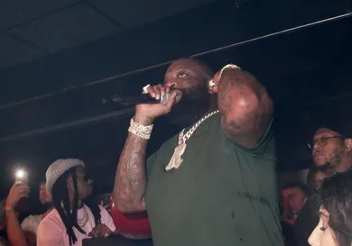 Rick Ross Live Performance Party at VIP Room Saint Tropez