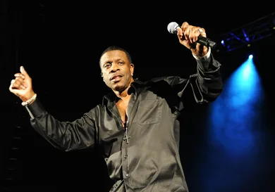 Joe And Keith Sweat Perform At Hammersmith Apollo In London