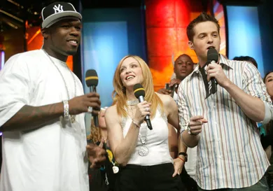 Madonna, 50 Cent and Damien Fahey