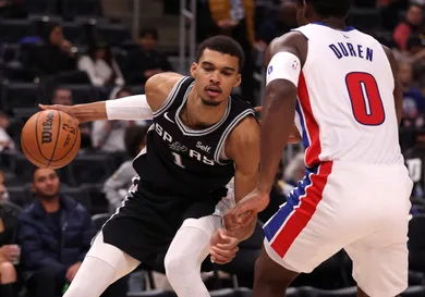 San Antonio Spurs v Detroit Pistons