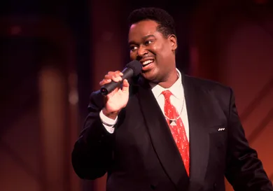 Luther Vandross Appears On The Oprah Winfrey Show