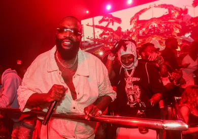 Rick Ross Hosts LIV Nightclub