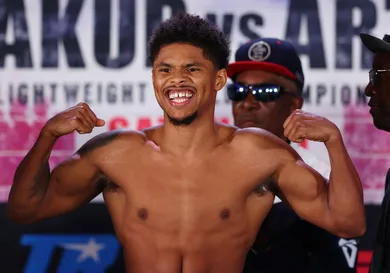 Shakur Stevenson v Artem Harutyunyan - Weigh-in