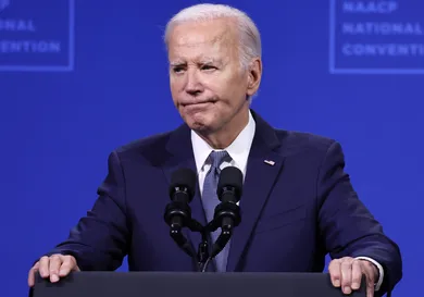 President Biden Addresses NAACP Convention In Las Vegas