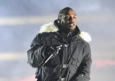 Kendrick Lamar Performs During Half Time For The 2018 College Football Playoff National Championship Game