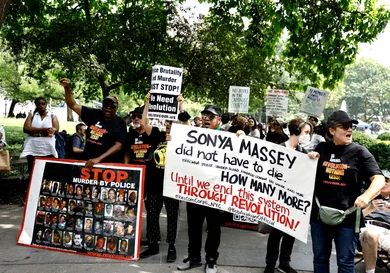 Activists In New York Protest Police Killing Of Sonya Massey