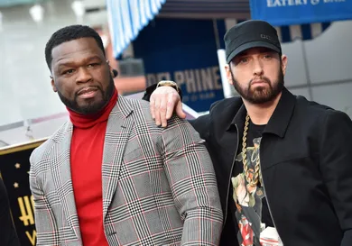 Curtis "50 Cent" Jackson Is Honored With A Star On The Hollywood Walk Of Fame