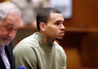 Chris Brown Court Appearance