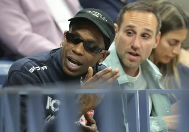 Celebrities Attend The 2024 US Open Tennis Championships - Day 12