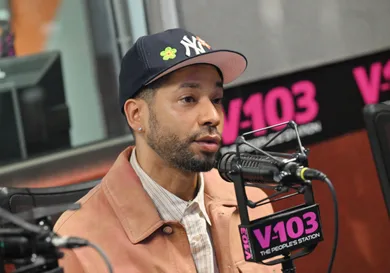 Celebrities Visit V-103 Atlanta