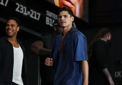 Devin Haney v Ryan Garcia - Weigh-in