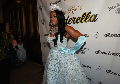 Remy Ma's "REMDERELLA" Ball Gown And Sneakers Birthday Soiree