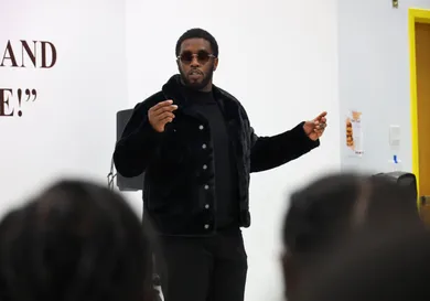 Sean “Diddy” Combs Surprises Students at His Capital Preparatory School in the Bronx