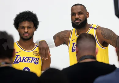 Lakers media day.