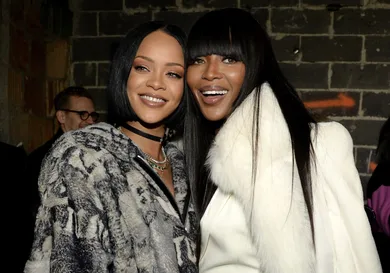 Rihanna Naomi Campbell Talking Beef Rumors Meeting Music News