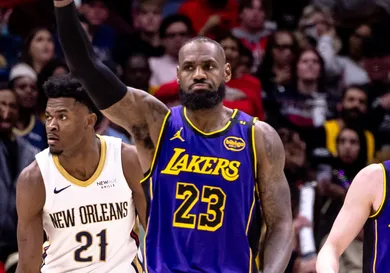 NBA: Los Angeles Lakers at New Orleans Pelicans