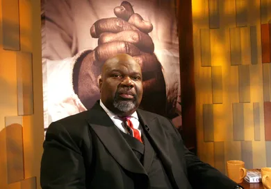 T.D. Jakes and Hezekiah Walker visit the set of "Meet the Faith" - May 3, 2006