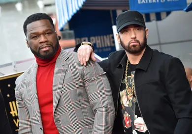 Curtis "50 Cent" Jackson Is Honored With A Star On The Hollywood Walk Of Fame