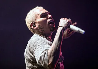 Chris Brown Performs At FNB Stadium