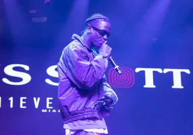 Travis Scott Performs at E11EVEN Miami for the Official Rolling Loud Afterparty