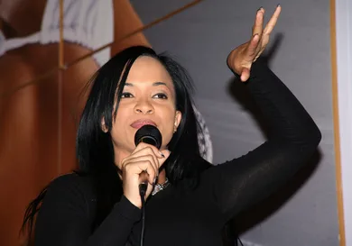 Karrine Steffans Book Signing For "SatisFaction"