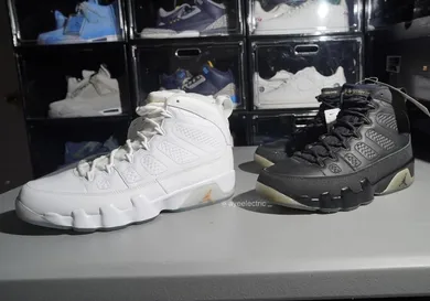 Drake-OVO-Air-Jordan-9-White-Black-Samples