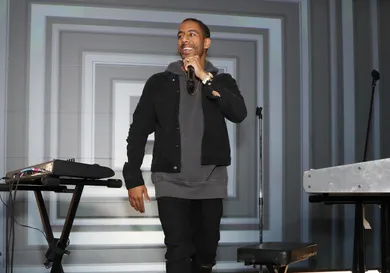 Record producer Ryan Leslie performs at the Blog Lovin' Awards at Industria Superstudio on September 12, 2016 in New York City.