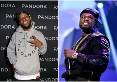 Tory By Rachel Murray/Getty Images for Pandora, 50 Cent via Kevin Winter/Getty Images for iHeartMedia