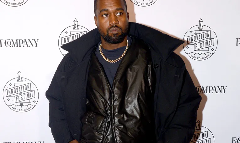 Kanye West Flexes New Metal Teeth Inspired By James Bond Character Jaws