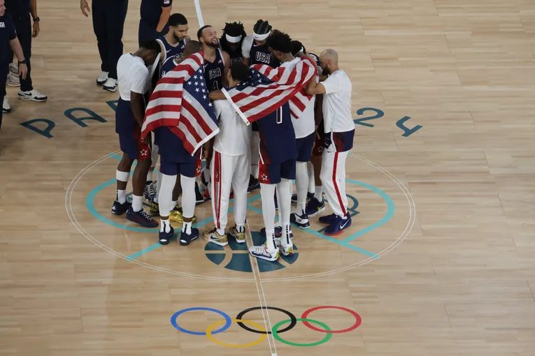 Team USA Wins Gold In Olympic Basketball Final Against France